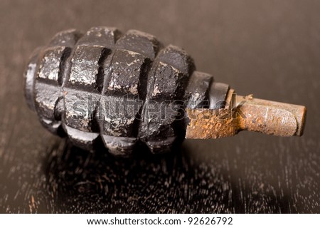 World War Two Soviet hand grenade