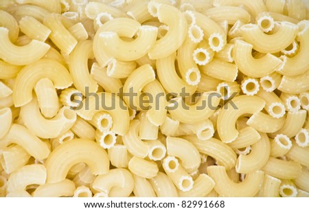 Small pasta - knee shape