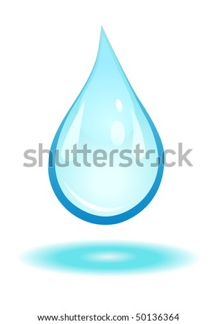water drop. stock vector : water drop