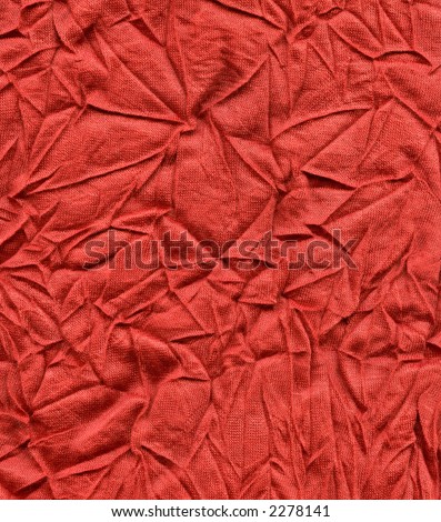 Red fabric abstract