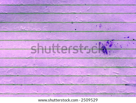 Old grunge purple paper with lines