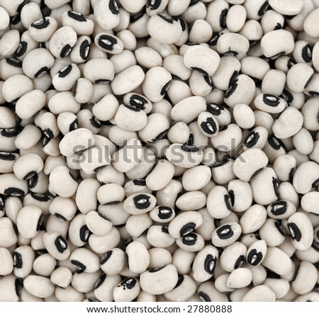 Black-eyed beans detail