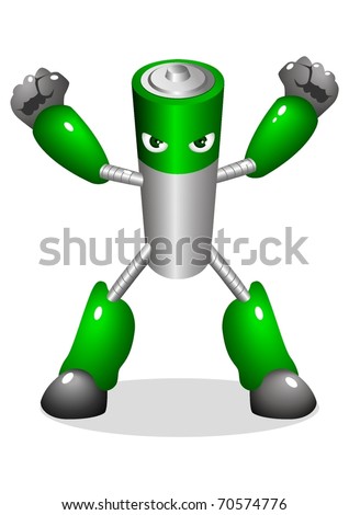 Cartoon Robot Arms