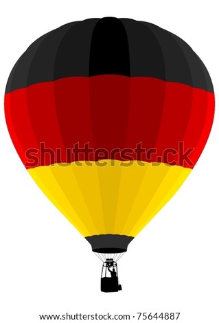 Air Balloon, Germany Flag