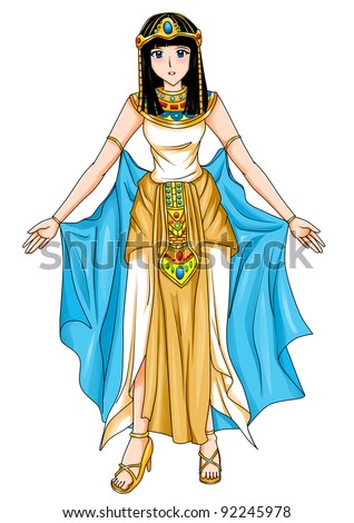 Anime Egyptian Princess