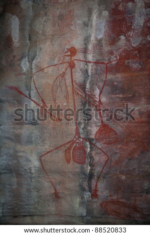 Aboriginal Rock Art at Ubirr, Kakadu National Park, NT, Australia