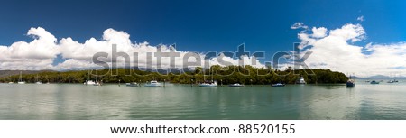 Port Douglas marina panorama