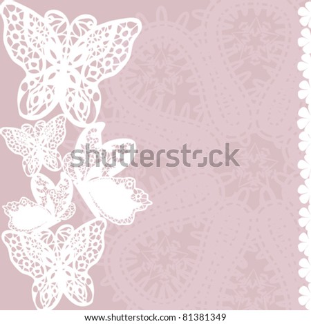 Lace Pattern Background Stock Vector Illustration 81381349 : Shutterstock