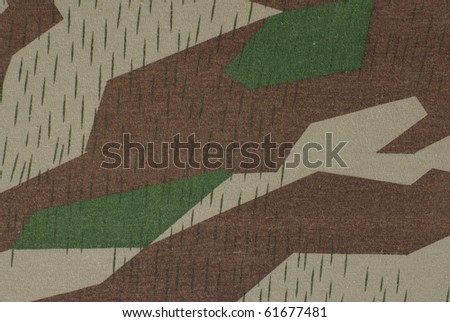 German Camouflage Fabric, Ww2 Stock Photo 61677481 : Shutterstock