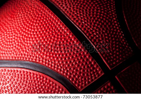 close up shot of basketball - background