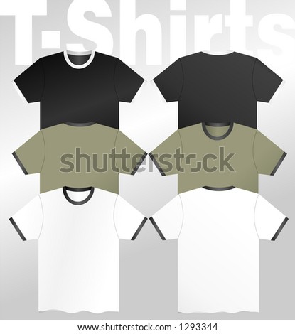 t shirt vector. stock vector : t-Shirts -