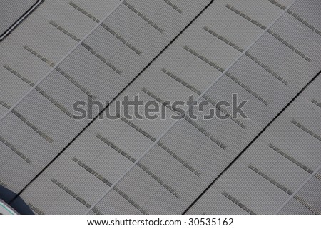 Aerial pattern of a factory roof to use as a background.