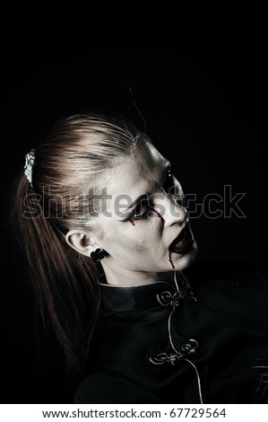 stock photo : Extreme make up extreme make up. stock photo : Extreme make up