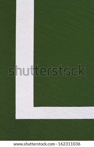 Tennis Court Background with room for Copy Space