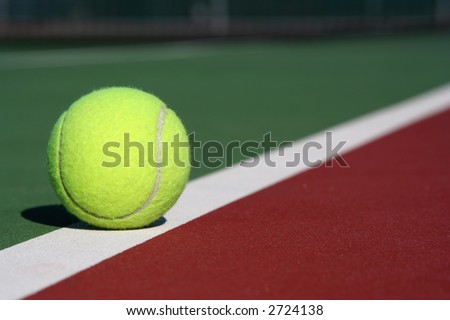 Diagonalball Beim Tennis