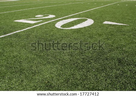 Twenty yard line