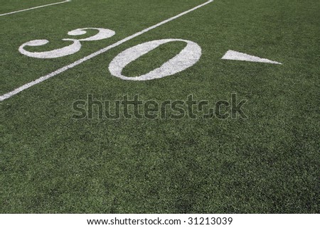 Thirty yard line