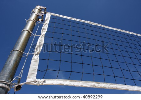 equipments of volleyball. Beach Volleyball net