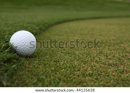 Golf Ball on the Fringe