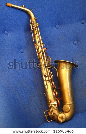 Vintage Alto Saxophone woodwind instrument