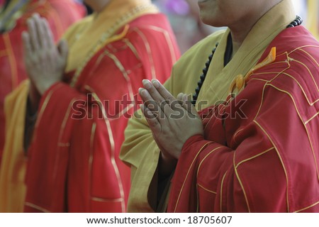 Group Of Monks