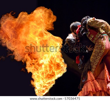 CHENGDU - DEC 28: Flamenco Dance Drama \