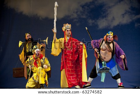 CHENGDU - JULY 23: Chinese opera \