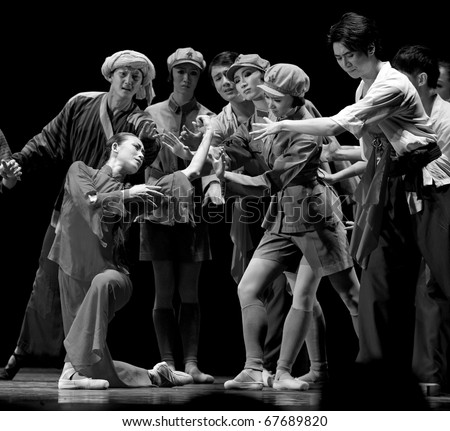 CHENGDU - SEP 5: The famous chinese ballet \