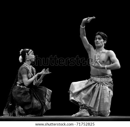 CHENGDU, CHINA - OCT 24: Indian folk dance \