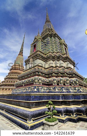 BANGKOK, THAILAND - MAY 20: The grand palace on May 20, 2013 in Thailand. The grand palace is the highest expression of Thailand art