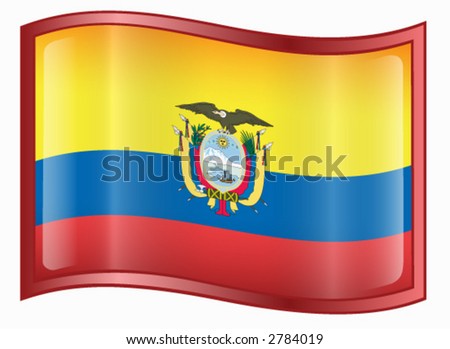 vector : Ecuador Flag icon