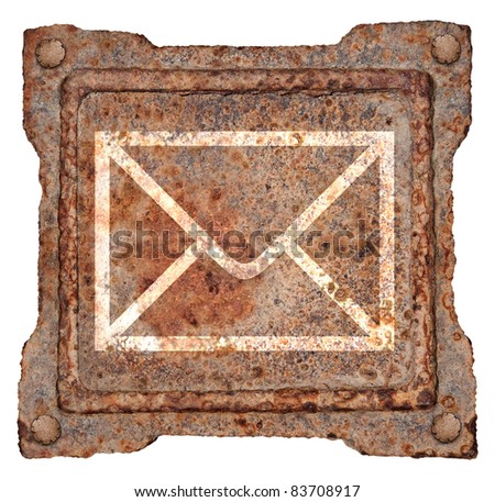 Black Envelope Icon