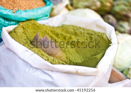 Henna Powder from Moroccan Market