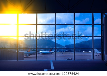 Airport lobby