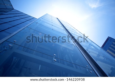 Modern Building Glass Wall