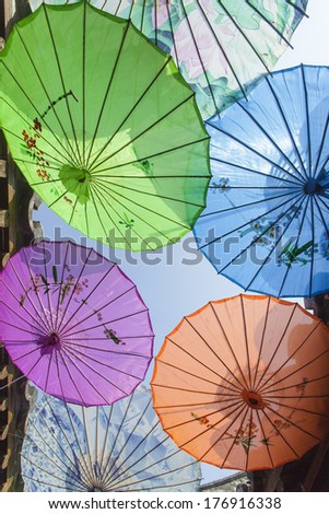 Chinese tradition, umbrella