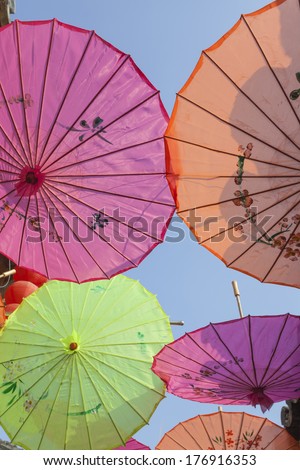 Chinese tradition, umbrella