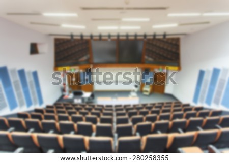 Fuzzy university classroom