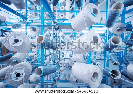 A textile factory in China