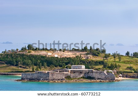 Fort St. Catherine in St. George\'s Bermuda