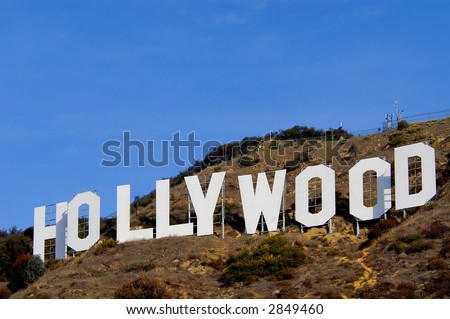 the hollywood sign