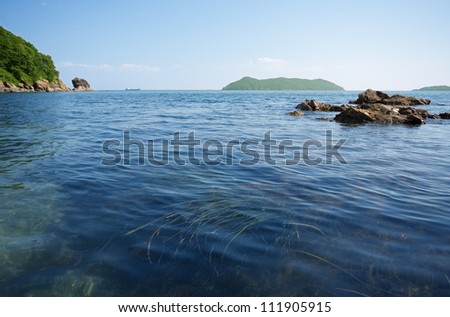 Nakhodka Bay. Russia. Primorsky Kray. Japan sea.