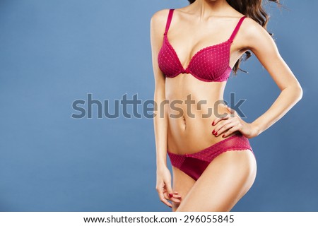 perfect women body. Cropped image of beautiful young woman with perfect, slim, healthy body