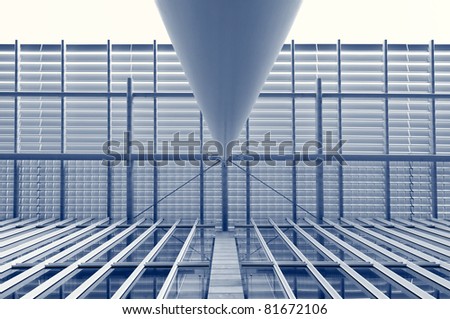 Modern architecture abstract.