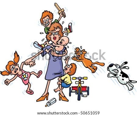 http://image.shutterstock.com/display_pic_with_logo/576460/576460,1270958936,5/stock-vector-busy-mum-50651059.jpg
