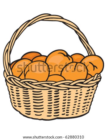 Pics Of Oranges. vector : Basket of Oranges