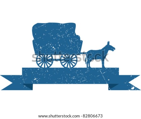 Wagon Stock Vector Illustration 82806673 : Shutterstock