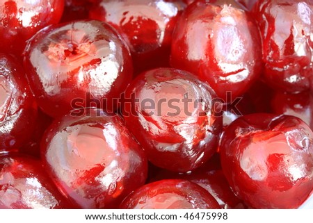 Glazed Cherry Muffins