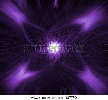 purple sun or star witch ever you prefer, twirl effect makes an awsome outcome