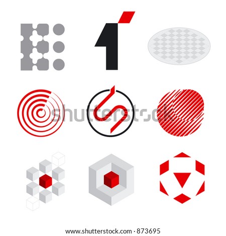 Graphical symbols from my unused logo concepts.